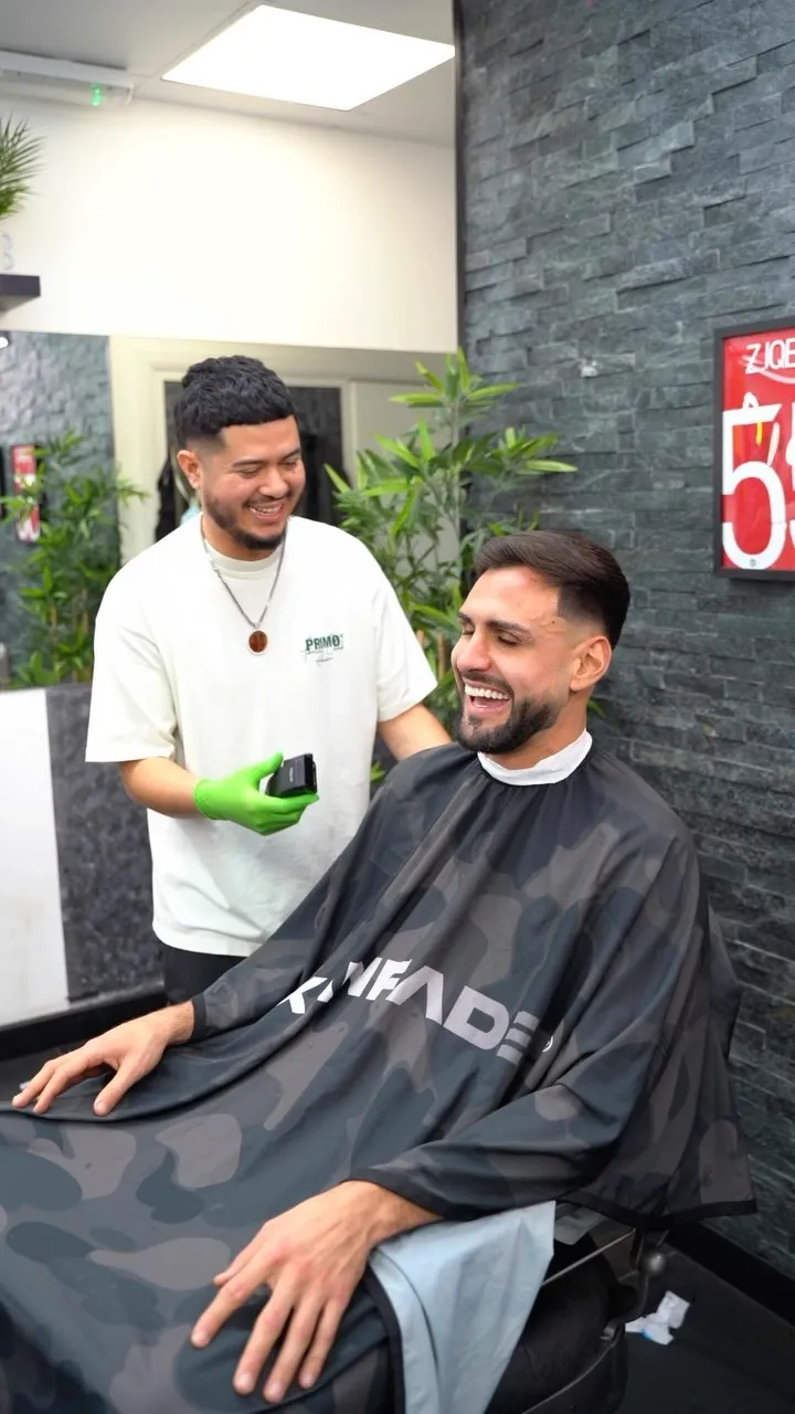 Barber and client